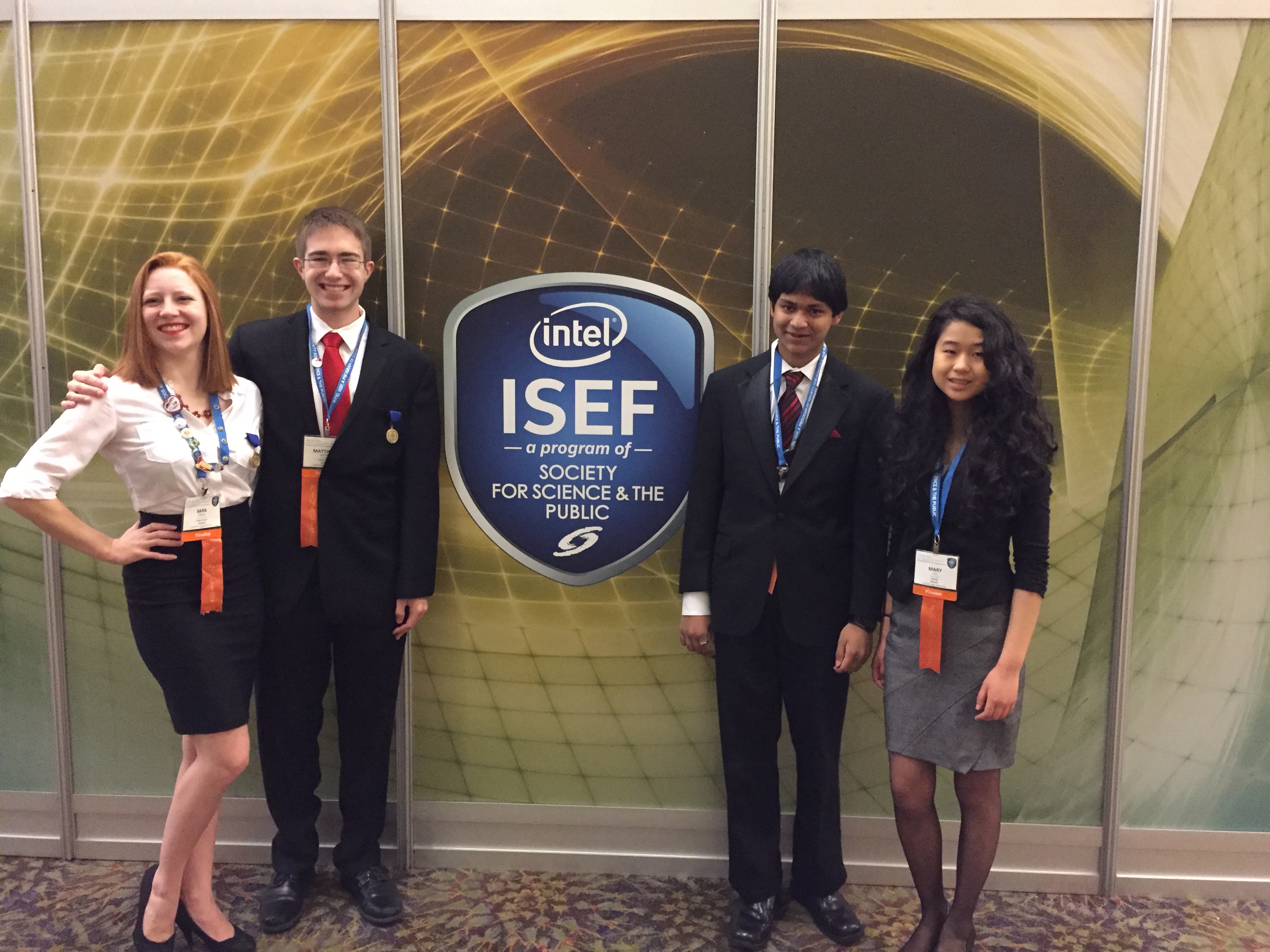 NH students at ISEF 2016